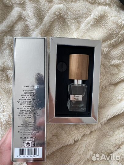 Парфюм nasomatto silver musk 30ml