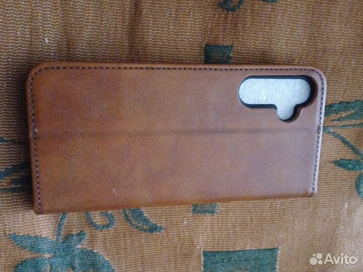 Чехол-книжка для телефона саммунг А32 из кожзама