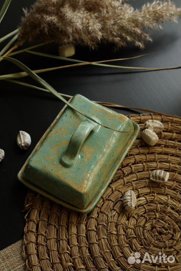 Масленка керамика, ручная работа