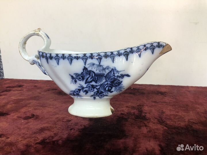 Соусник царизм фарфор,фаянс