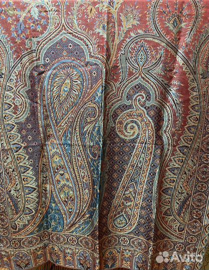 Палантин натуральный шелк