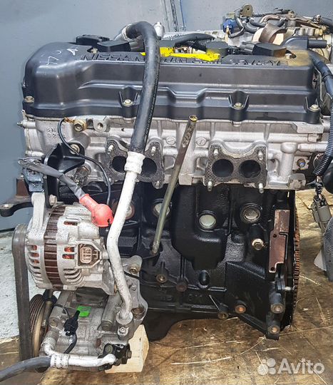 Двигатель Nissan QG18DE black qg18 primera
