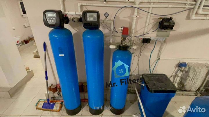 Очистка воды от железа / Компрессор для аэрации