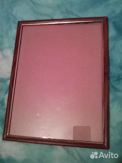 Канцелярская рамка (дерево стекло) 30/40см