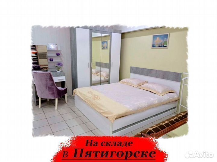 Кровать 160х200 с реечным настилом