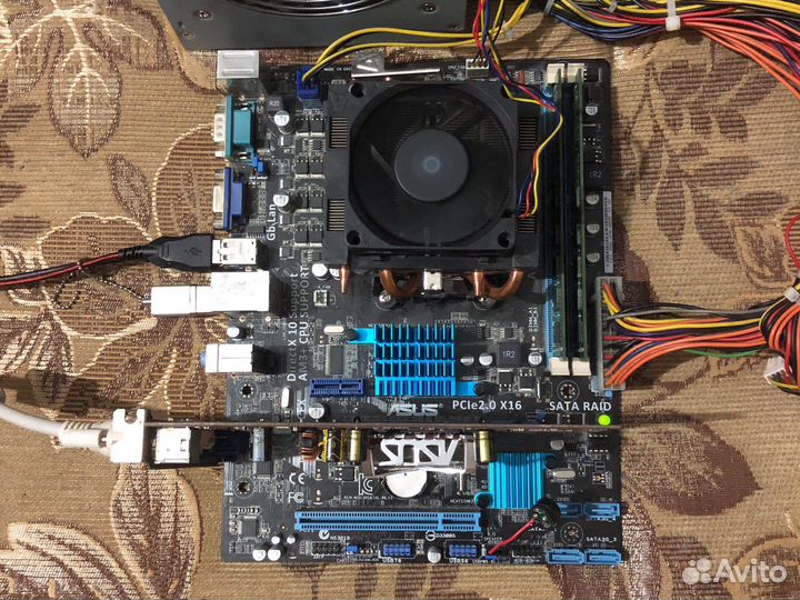 Материнская плата AM3 plus + плюс