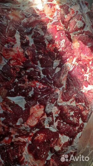 Обрезь корпусная говяжья мясо для собак