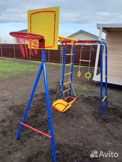 Уличная Спортивная Площадка для Детей