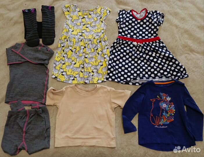 Детские вещи пакетом на девочку 98 104