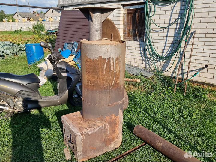 Печка для бани бу