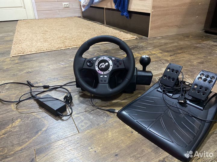 Руль logitech driving force pro