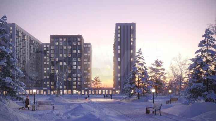 2-к. квартира, 53,4 м², 14/17 эт.