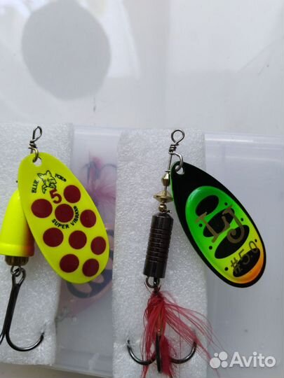 Вращающиеся блесна(Blue fox, lucky John) оригинал