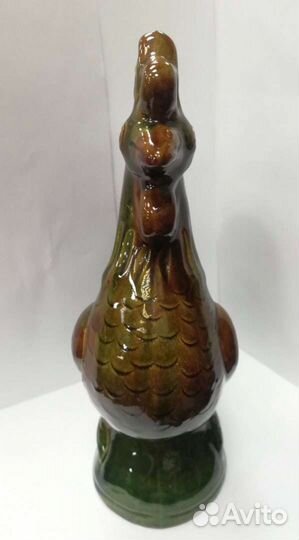 Статуэтка Петух, Петушок, обливная керамика