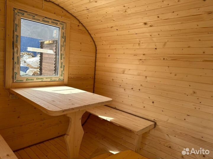 Баня бочка из кедра