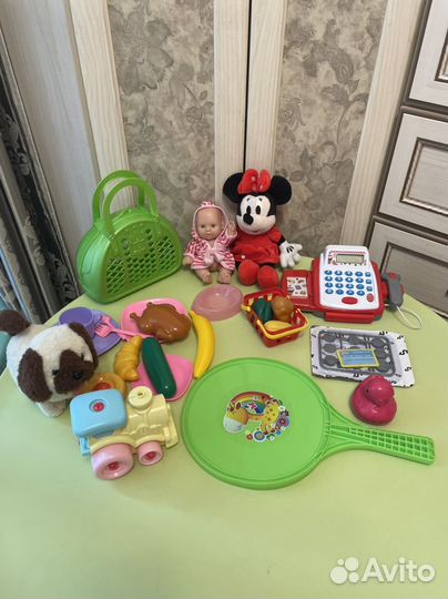 Игрушки для девочек пакетом. Цена за всё