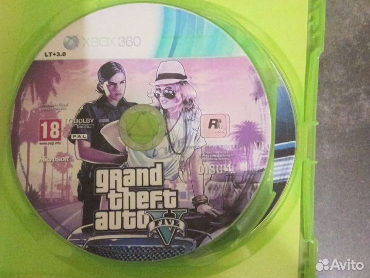 Gta V для xbox 360(лицензия)