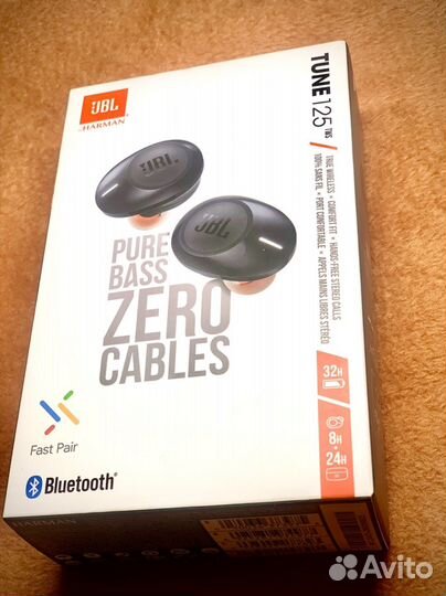 Беспроводные наушники JBL Tune 125TWS Black