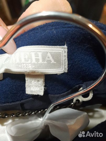 Пальто для девочки 134