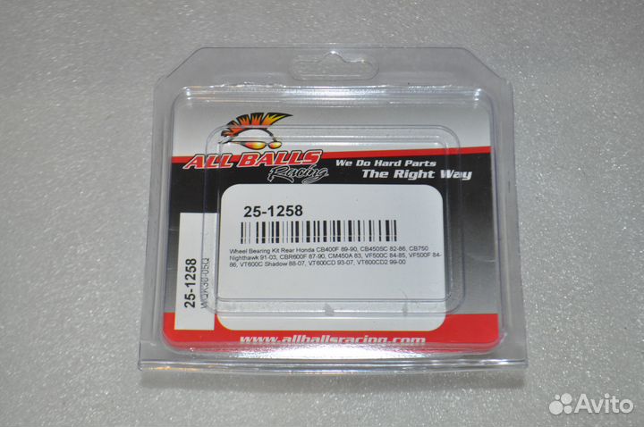 Подшипники заднего колеса для CB-1 CB750 Steed