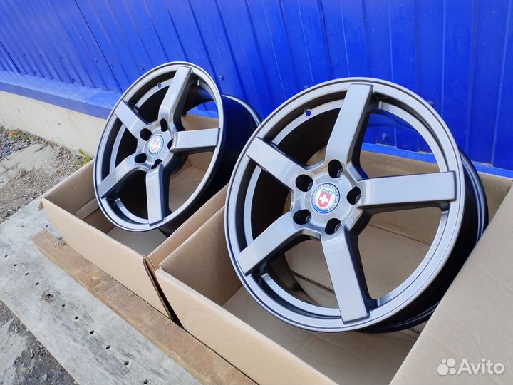 Диски R 16 5*112 ет 33 Vossen графит