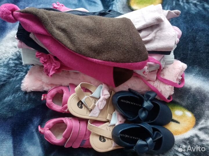 Пакет одежды для девочки 80-86