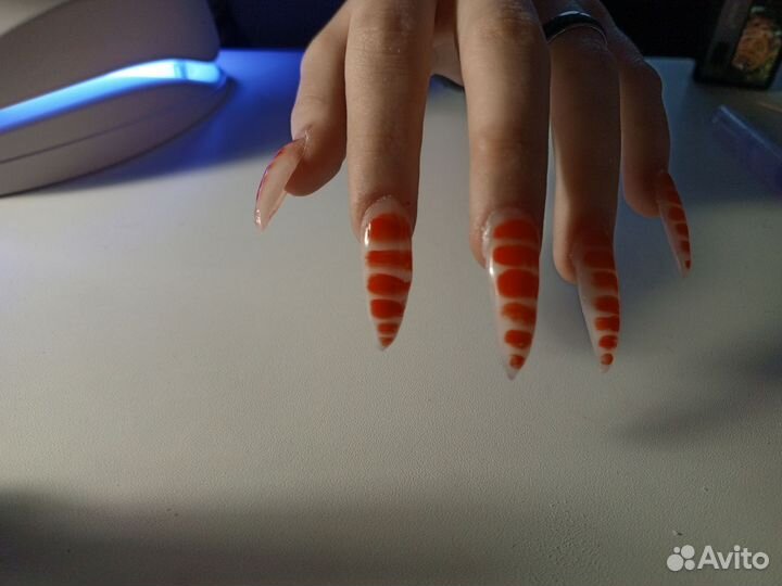 Наращивание ногтей на дому