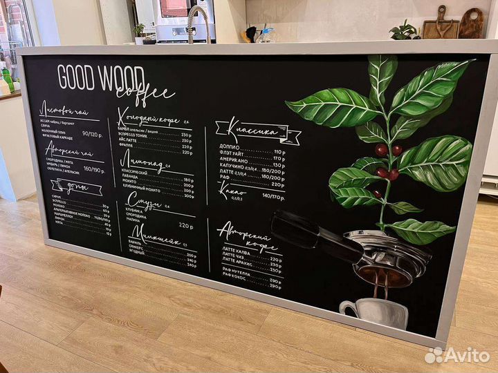 Оформление, роспись стен и декор