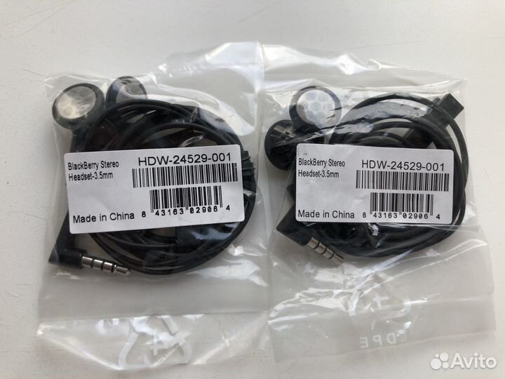 Наушники BlackBerry