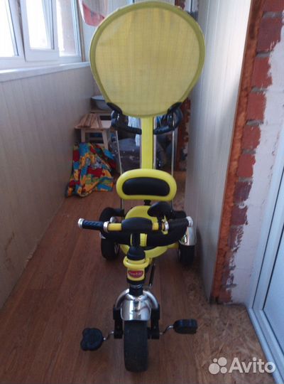 Детский трехколесный велосипед бу