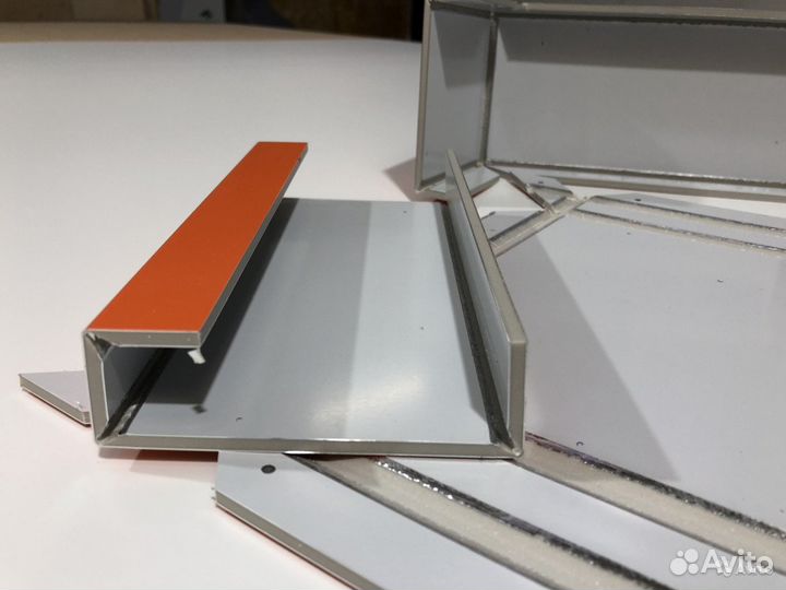 Раскрой композита (акп) для фасадов и вывесок