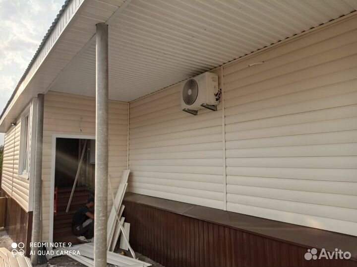 Фасадные работы Сайдинг монтаж утепление фасада