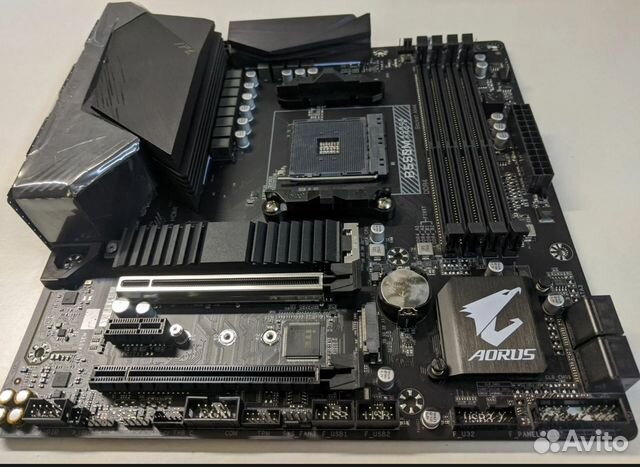 Материнская плата gigabyte B550M aorus PRO-P