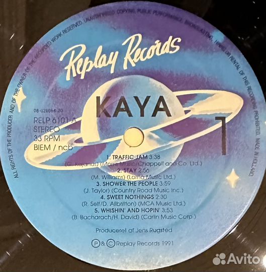 Kaya – Kaya (Голландия 1991г.)