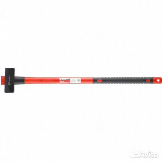 Кувалда, 10000 г, фибергласовая обрезиненная рукоя