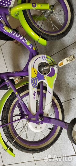Детский велосипед stels Jolly 14 фиолетовый