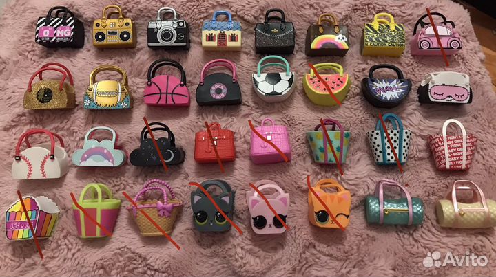 Аксессуары для кукол лол/ Бутылочки/Питомцы/Сумки