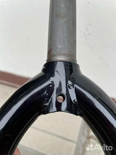 Вилка и покрышки на bmx