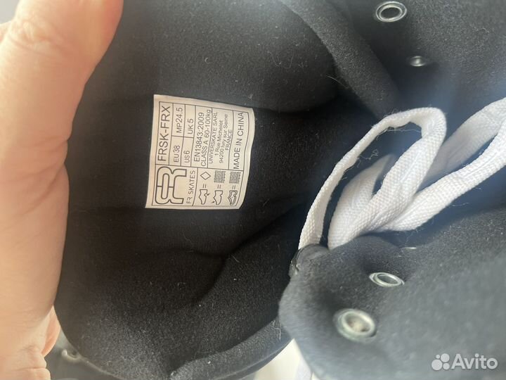 Роликовые коньки FR skates FRX 80 (black)