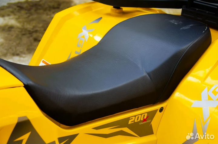 Квадроцикл Motoland Wild Track X 200 желт/черн