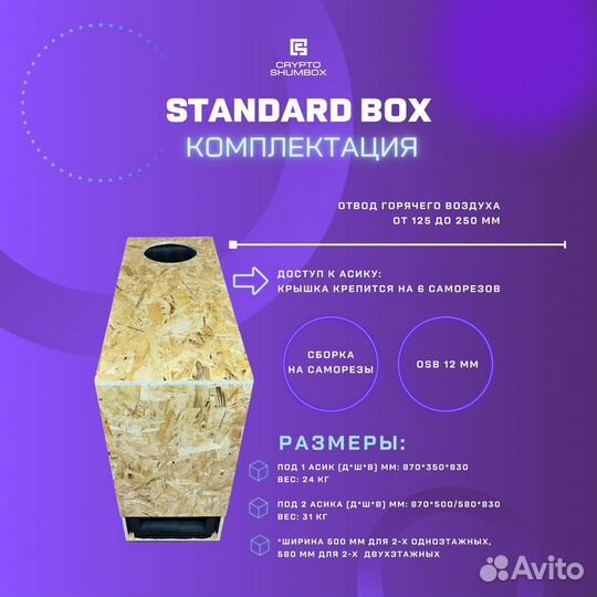 Шумобокс для асика. Свое производство