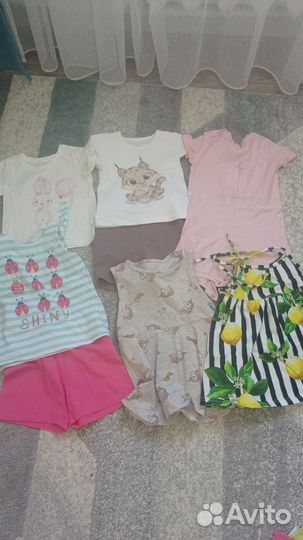Вещи пакетом на девочку 86-92