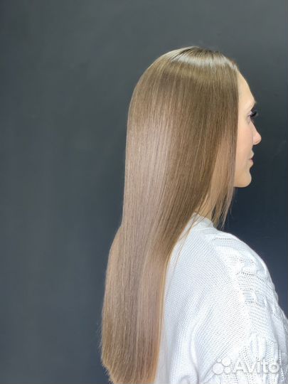 Кератиновое выпрямление, ботокс для волос