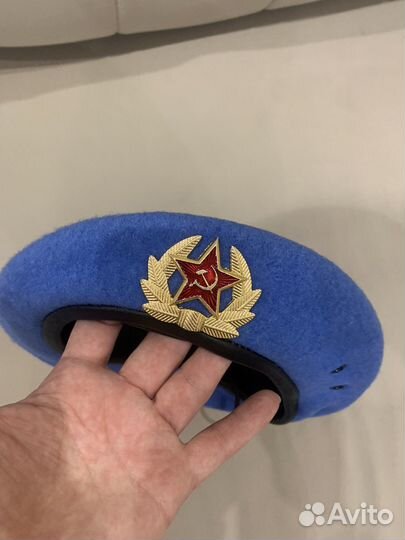 Фуражка/голубой берет