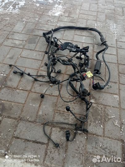 Проводка подкапотная от Мерседес мл 164 ом-642