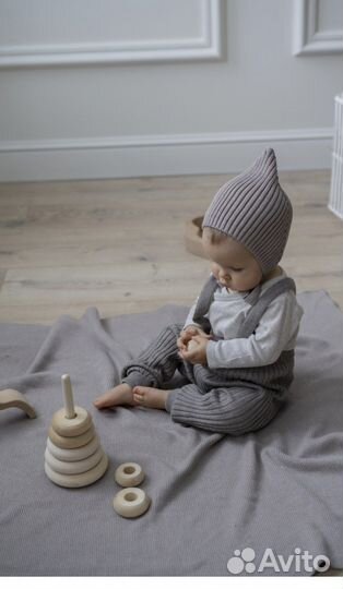 Чепчик вязаный