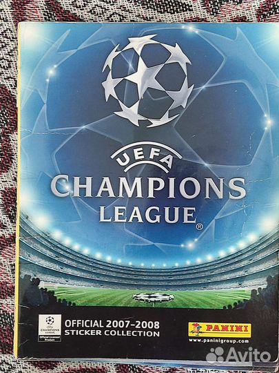 Альбом наклеек uefa Champions League 2007/08