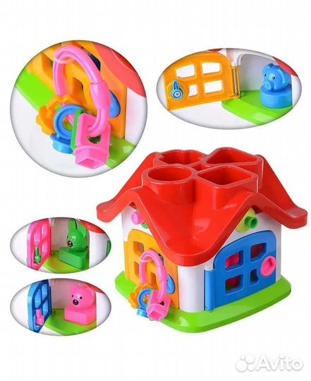 Развивающий домик сортер