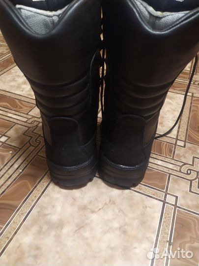 Берцы уставные зимние военные луноходы