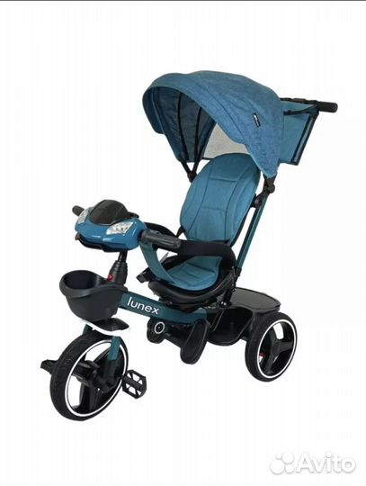 Детский велосипед с родительской ручкой